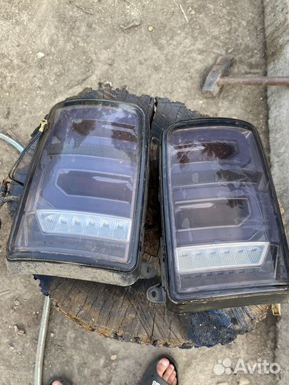 Задние стопаки на ниву под амг