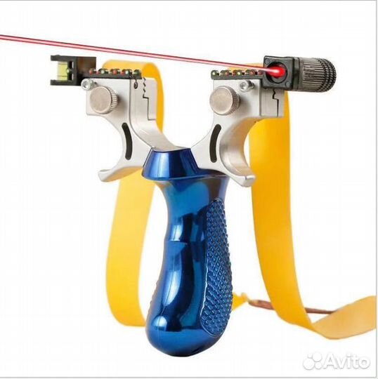 Рогатка с лазерным прицелом