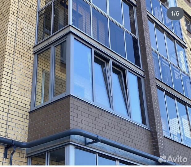 Остекление отделка балконов/лоджий под ключ