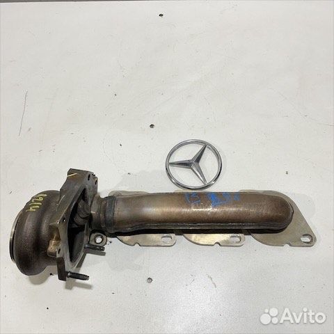 Выпускной коллектор левый Мерседес М278