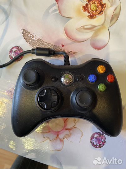 Геймпад xbox 360 проводной