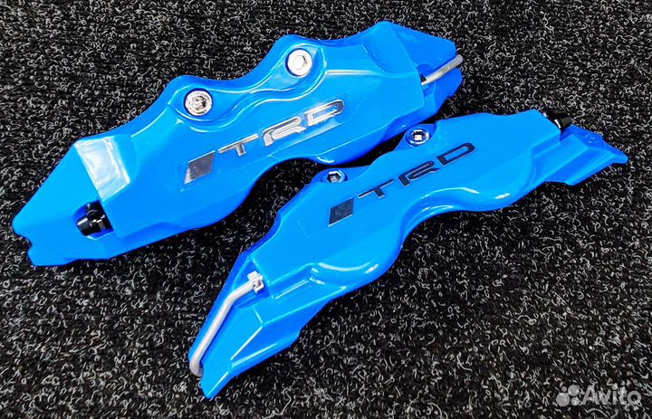 Накладки на тормозные суппорта TRD 240мм (Синий)
