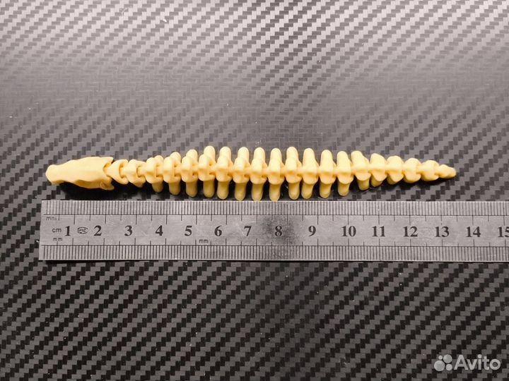 Фигурка змея скелет (3D печать)