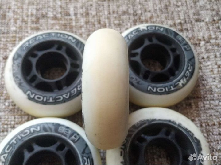 Колеса для роликов, 82а, 70мм, 8шт