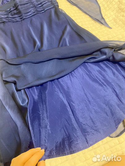 Синее платье от бренда debenhams