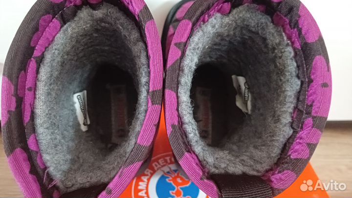 Сапоги зимние на девочку Antilopa 29