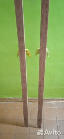 Лыжи полупластиковые