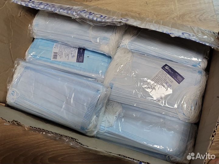 Маска одноразовая медицинская