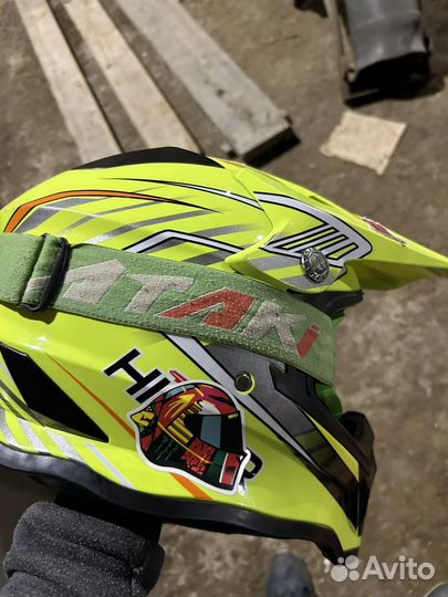 Шлем для мотокросса