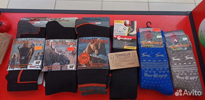 Финские Термоноски norkapp, alpika, guahoo