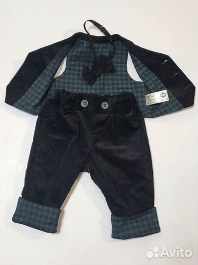 Вельветовый костюм HB для мальчика 62+
