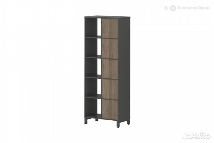 Стеллаж-перегородка двухсторонний пятиярусный Style Project SN.NSD-521