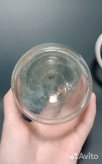 Графин Европа 19 век. Стекло, эмаль