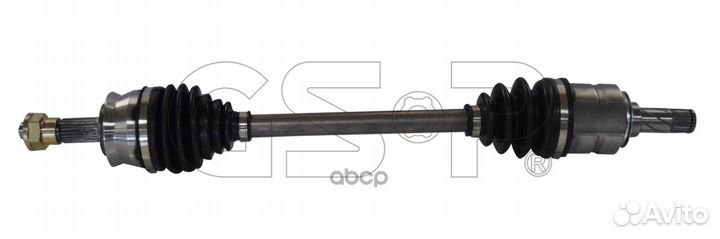 Привод лев. opel corsa D 06-14 615мм 244079 GSP