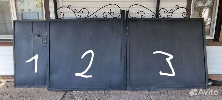 Ворота с калиткой