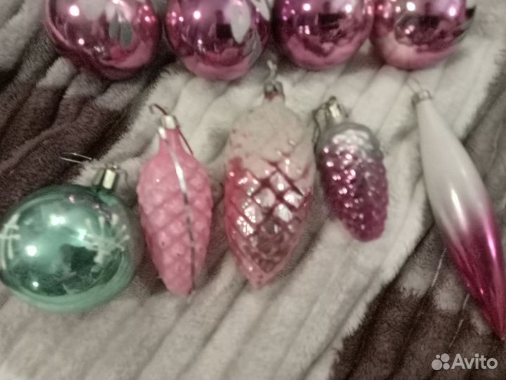 Елочные игрушки СССР советские