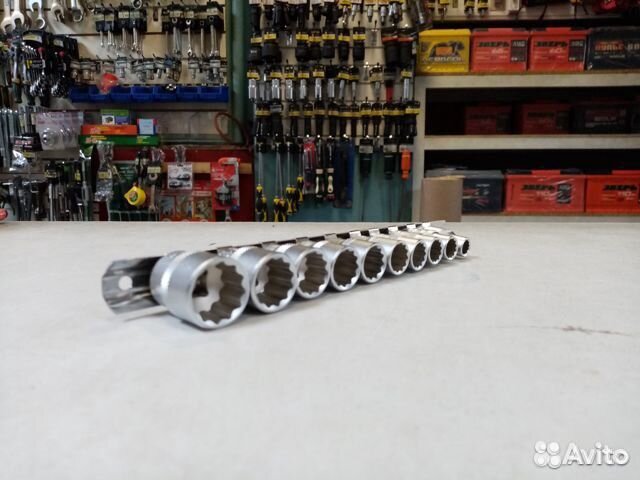 Набор торцевых головок, 3/8, 12-ти гранных 10 шт