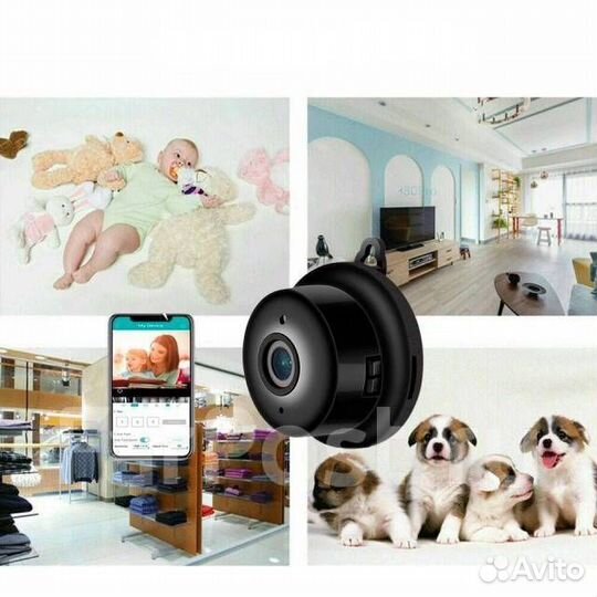 Мини камера видеонаблюдения TR-GSM V380