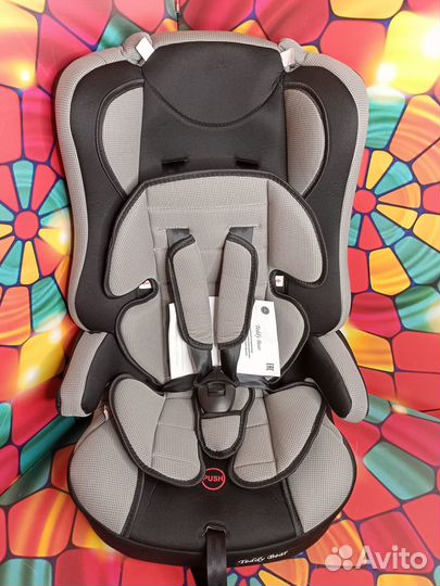 Детское автокресло новое от 9 мес - 12 лет