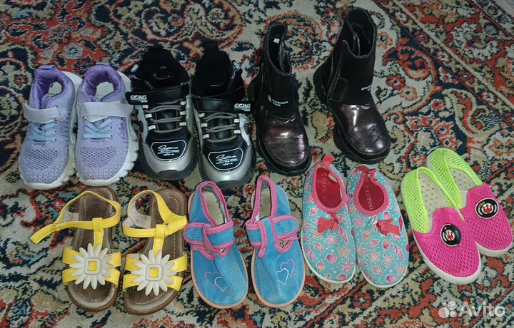 Обувь для девочки пакетом 28 по 30