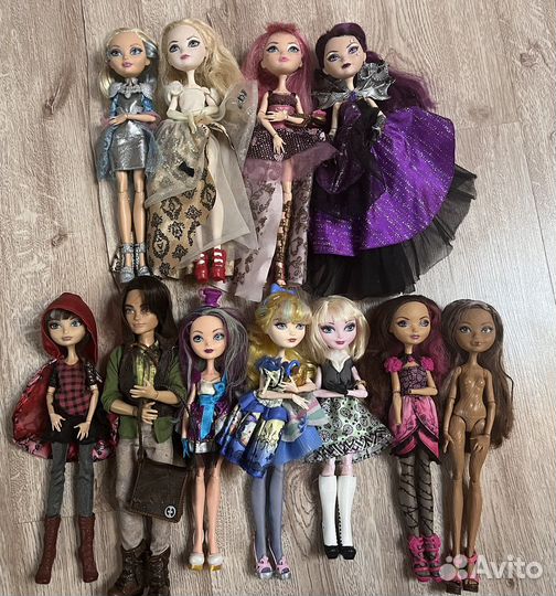 Куклы монстер хай, эвер афтер хай, барби