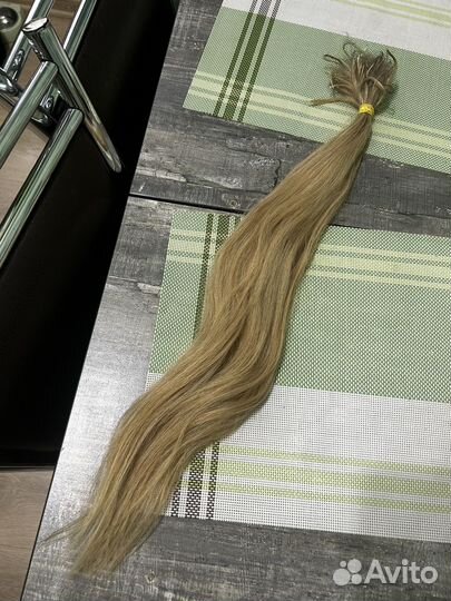 Волосы для наращивания 62 см б/у