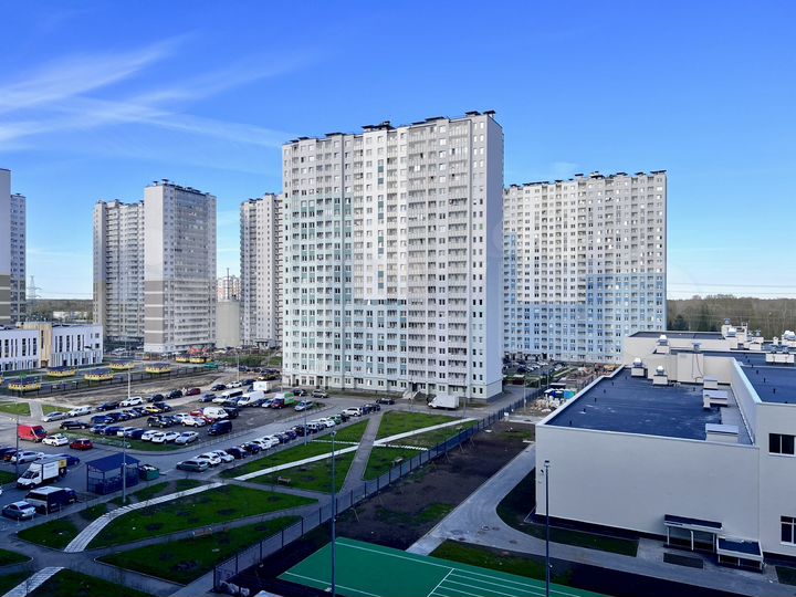 1-к. квартира, 32 м², 8/23 эт.