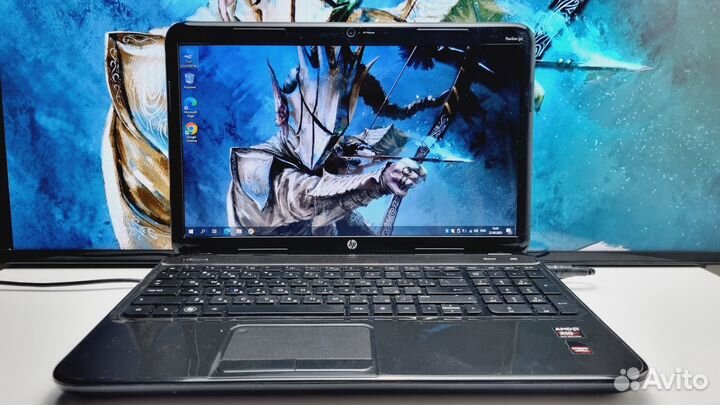 Быстрый ноутбук HP i5/SSD/8гб