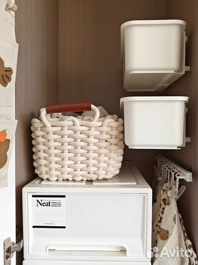 Корзинки плетеные интерьерные для хранения