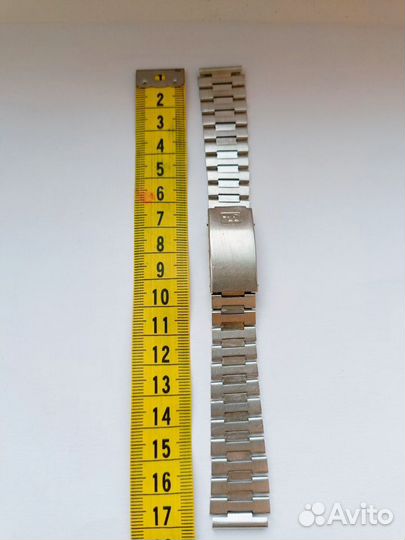 Часы СССР браслет нержавейка 18 мм