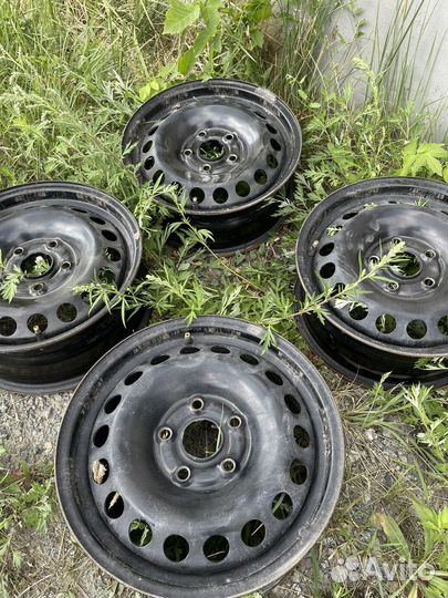 Штампованные диски r15 5х112