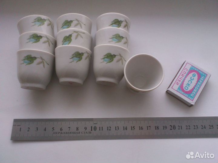 Рюмки стопки керамические СССР