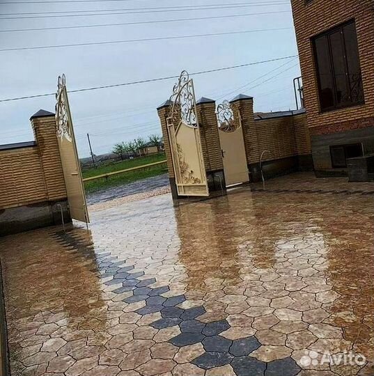 Тротуарная плитка.брусчатка. из кевларобетона