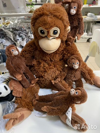 Игрушка Обезьянка.Новая.Икеа.Сокол67