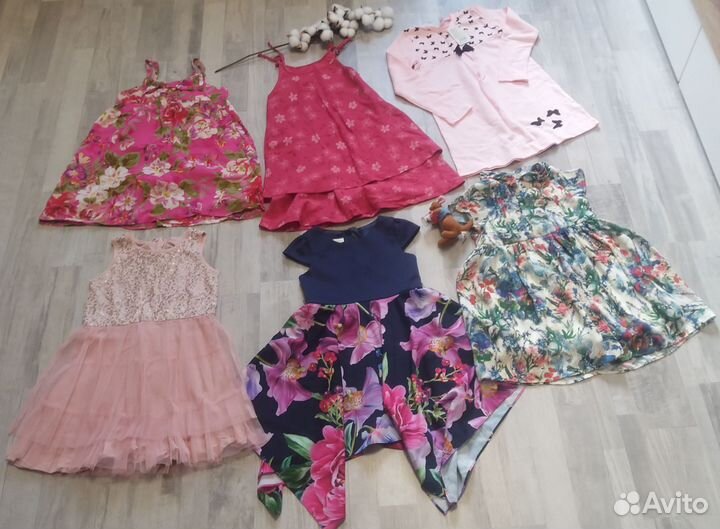 Платья на девочку 5-6-7лет