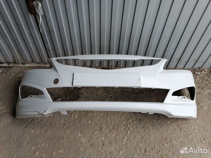 Бампер передний Hyundai Solaris 1