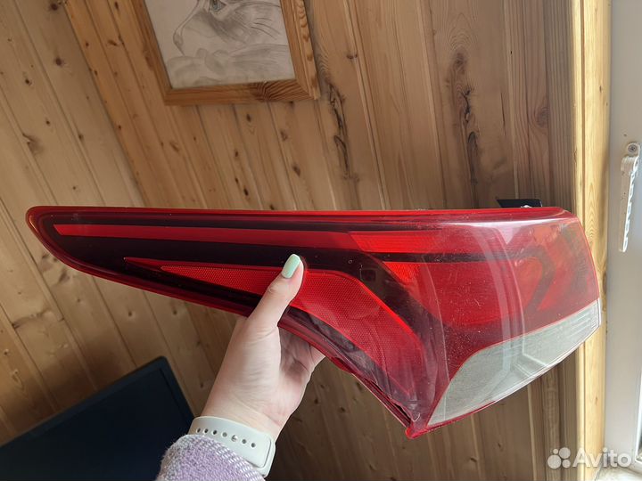 Задняя фара на hyundai solaris