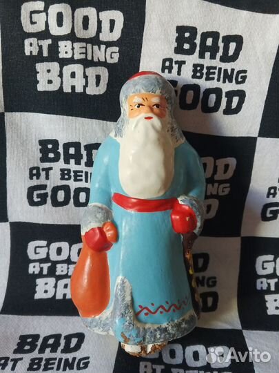 Дед мороз СССР папье маше