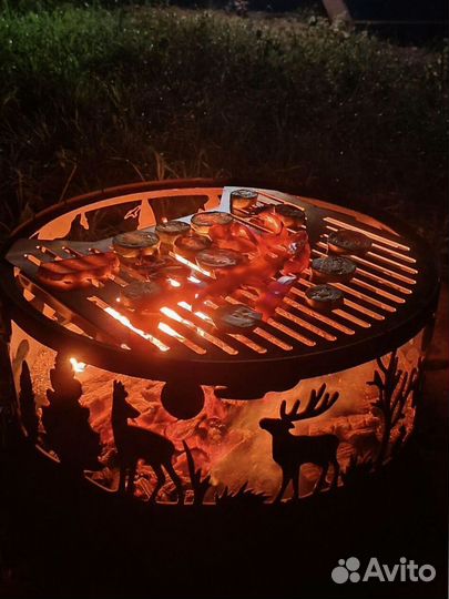 Костровая чаша круглая с доставкой