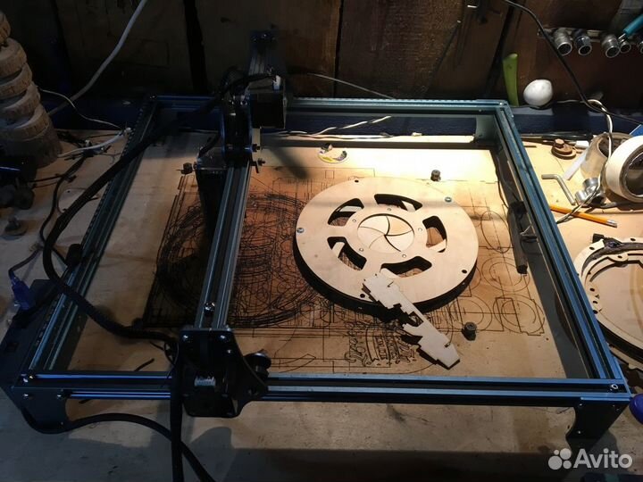 Лазерный станок с чпу по дереву бу
