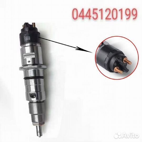 Форсунки 0445120199/4994541 Cummins ISLe