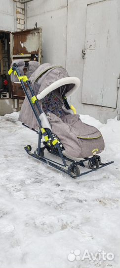 Санки-коляска Nika