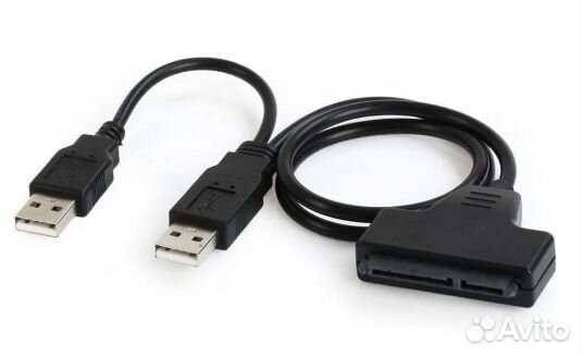 Переходник SATA в USB 2.0 2.5 жестких дисков ноута