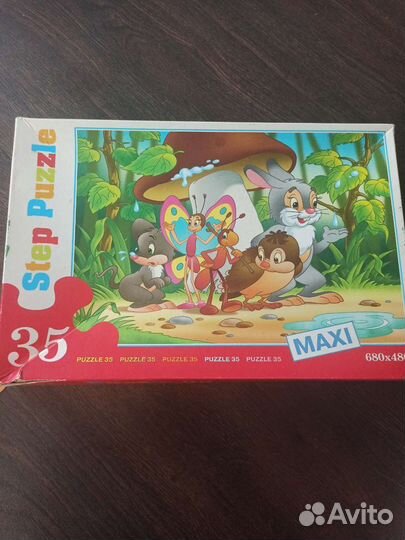 Пазлы Maxi 35 шт