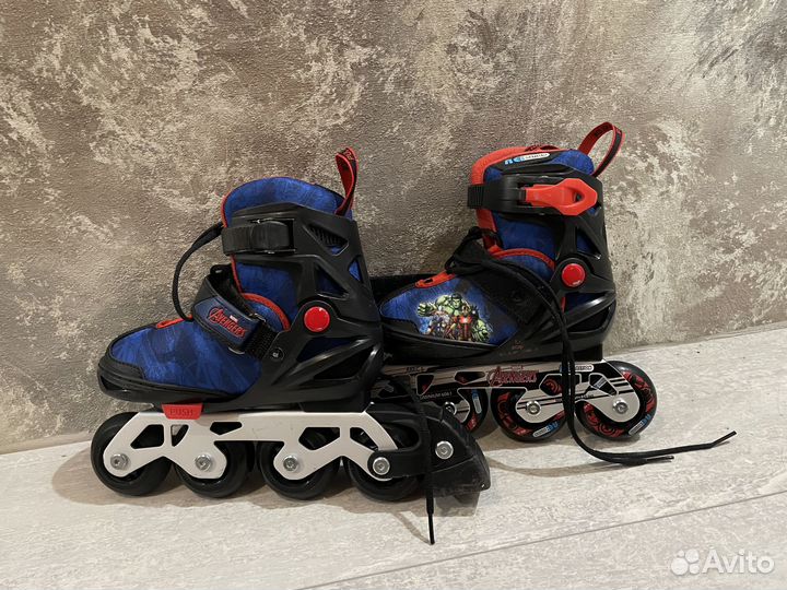 Роликовые коньки детские раздвижные