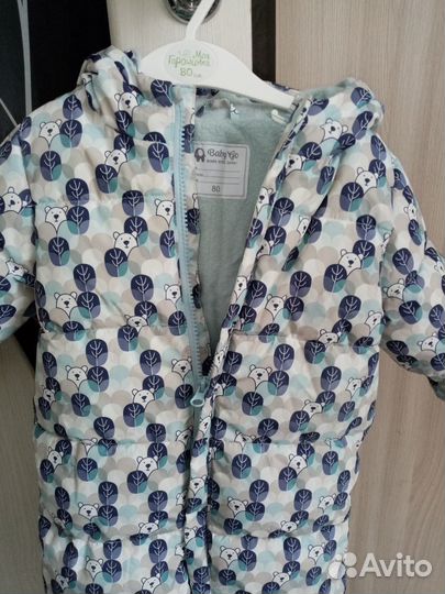 Комбинезон демисезонный 80