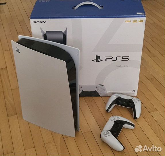 Sony playstation 5(Дисковод) 825 Gb + 2 Джойстика