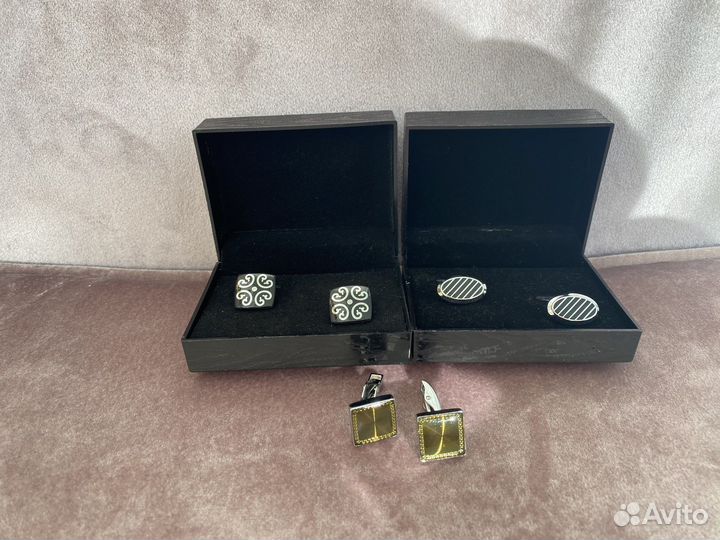Запонки мужские новые