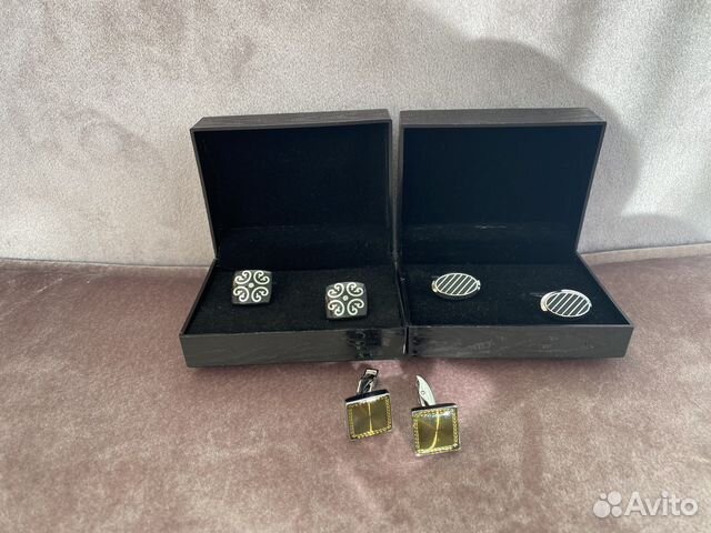 Запонки мужские новые