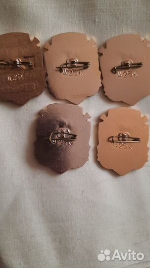 Значки СССР вмф